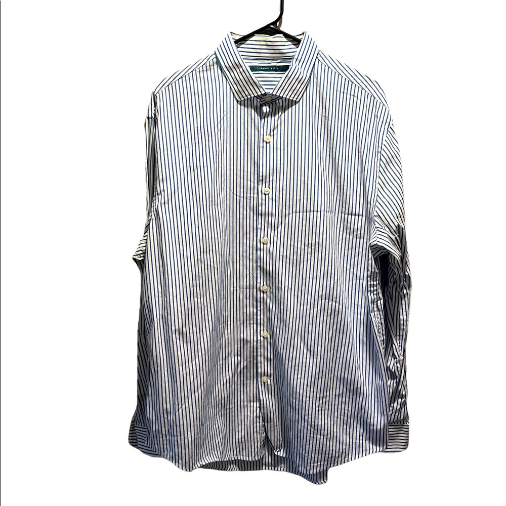 Perry Ellis Mens Dress Shirt - Bronzer on collar